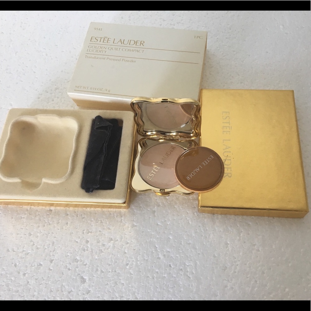 Estee Lauder Golden  Compact Lucidity T11 Transpar